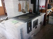 蓄熱暖炉複合型クッキング薪ストーブその１０